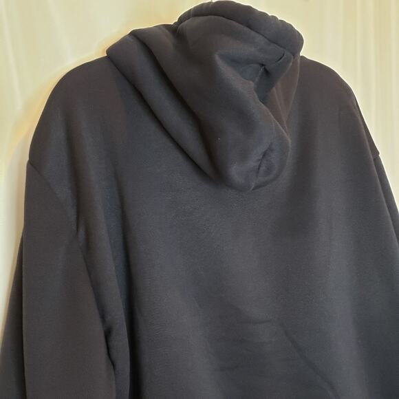 Han Ton Zip Up Heavyweight Hooded Sweatshirt 2 XL - Picture 7 of 8